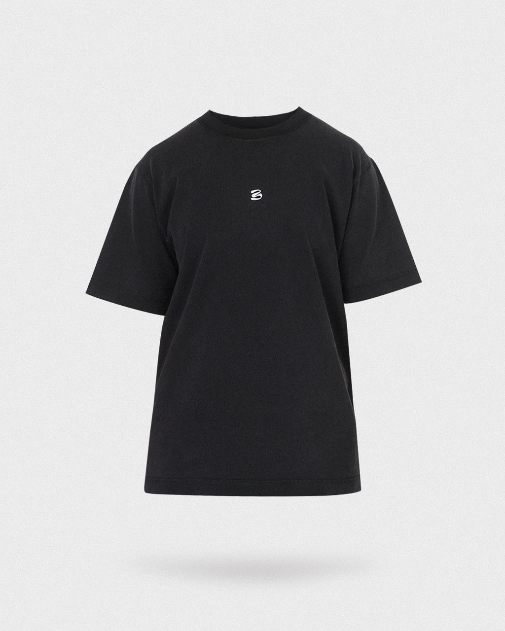 oversized box fit tee - washed black/light grey (PRE-ORDER)