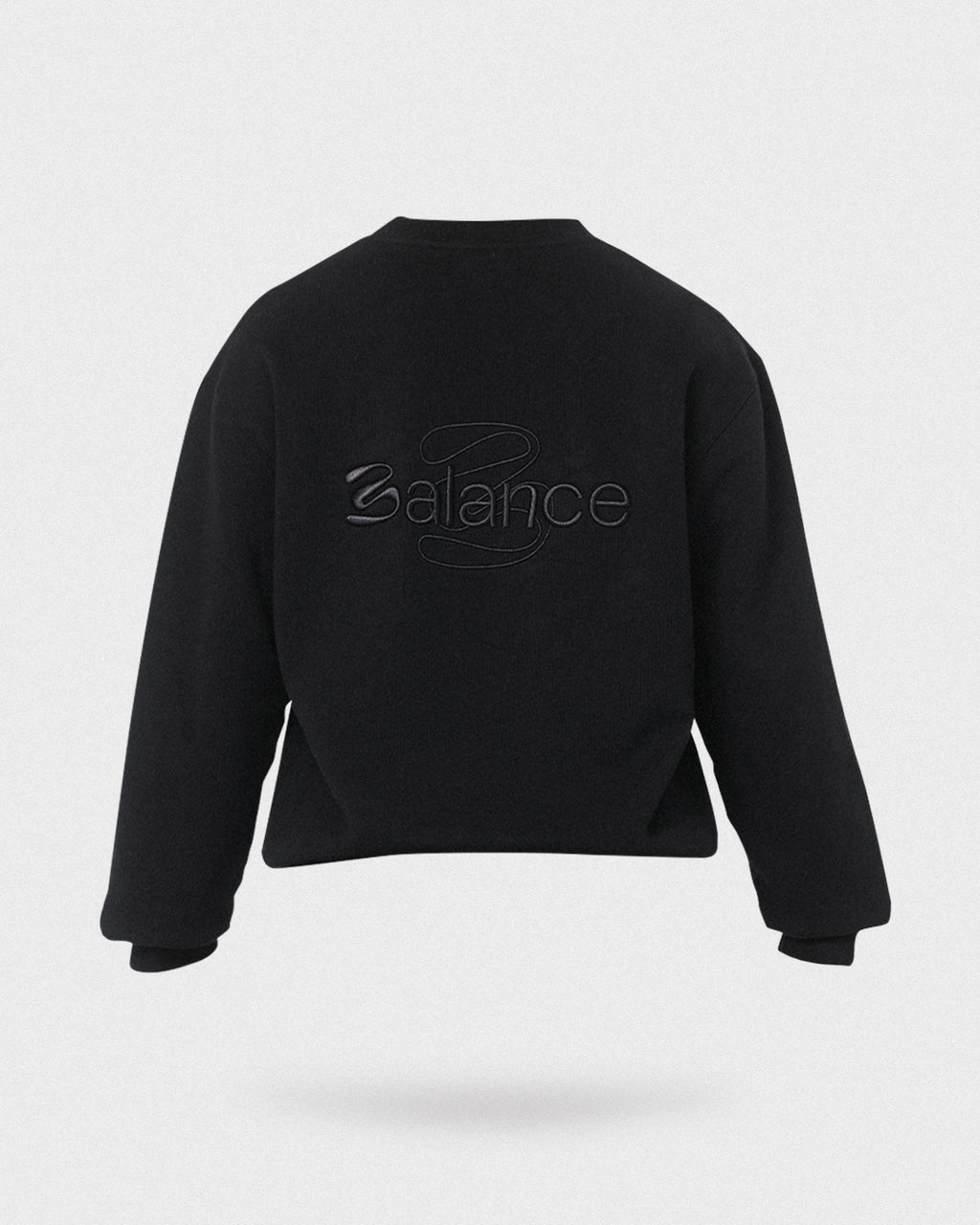 boxy fit logo sweatshirt