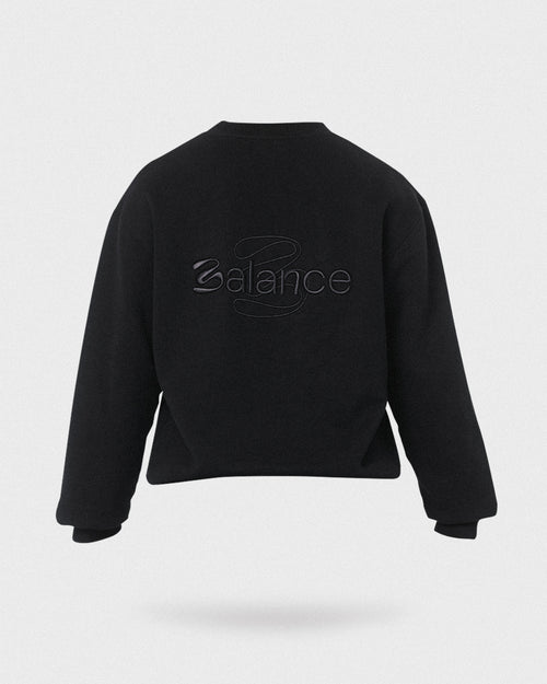 boxy fit logo sweatshirt